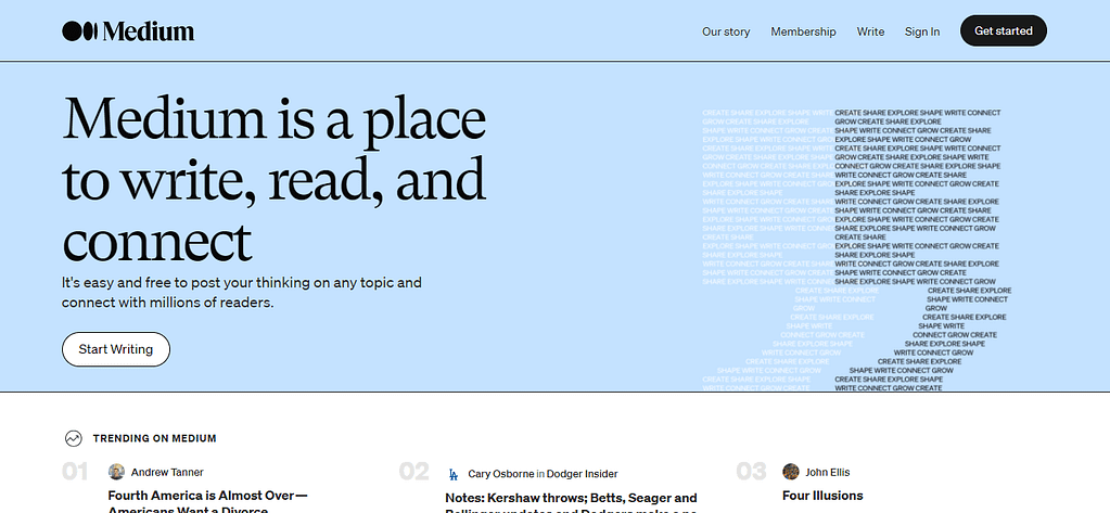 pagina medium