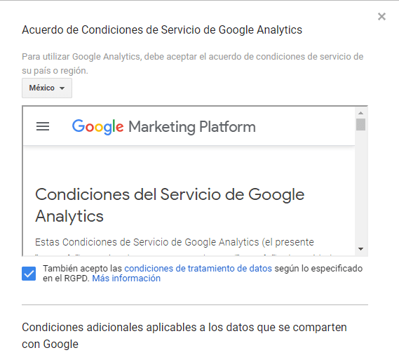terminos y condiciones analytics 2
