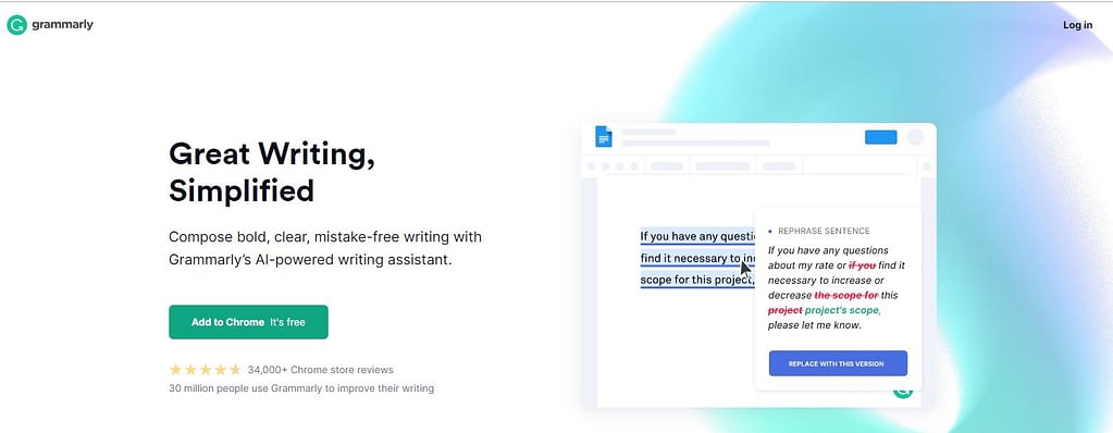 grammarly pagina web