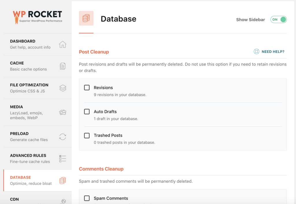 optimizacion de base de datos wordpress